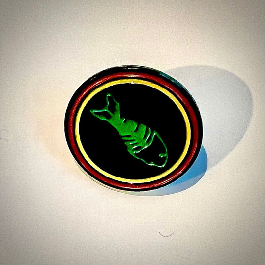 Fishbone - Enamel Logo Pin